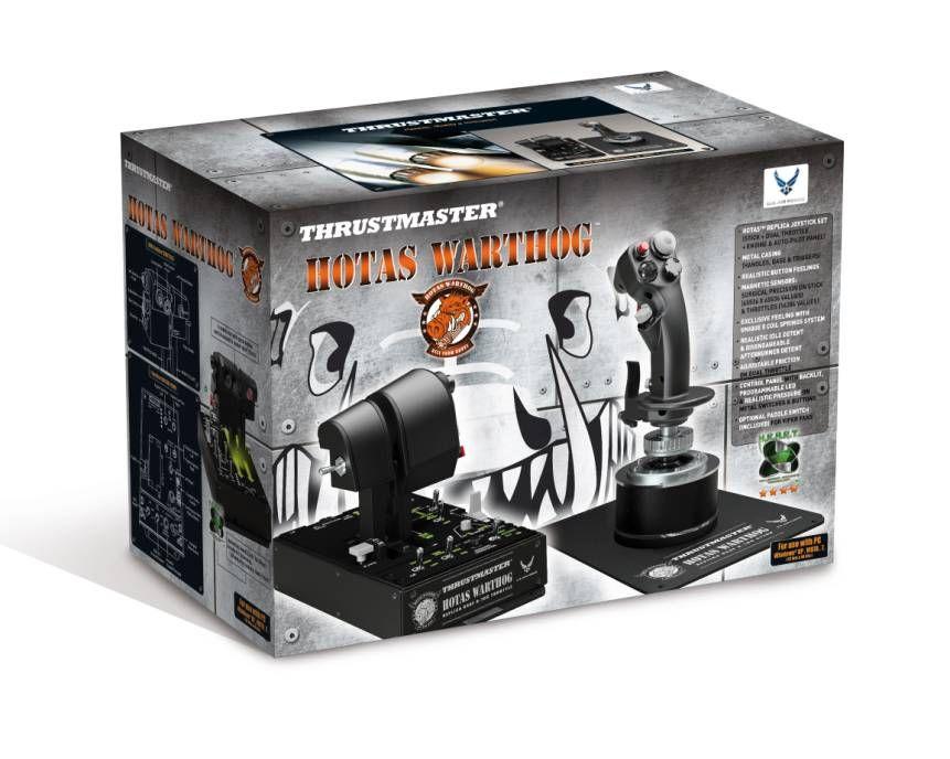 Joystick Thrustmaster Hotas Warthog WW Réplica Original A10-6