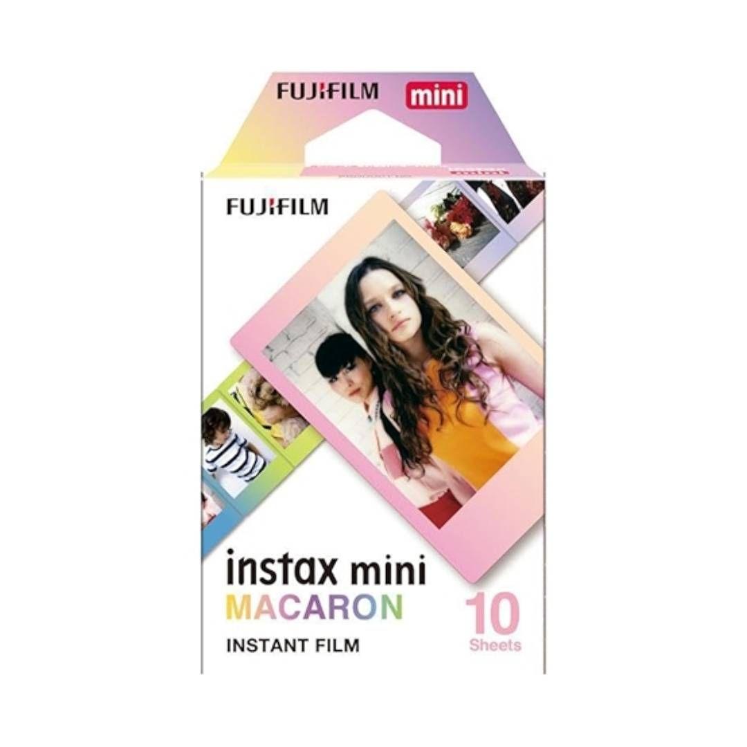 Pack de 10 Film Instax Mini, Diseño Macaron-1