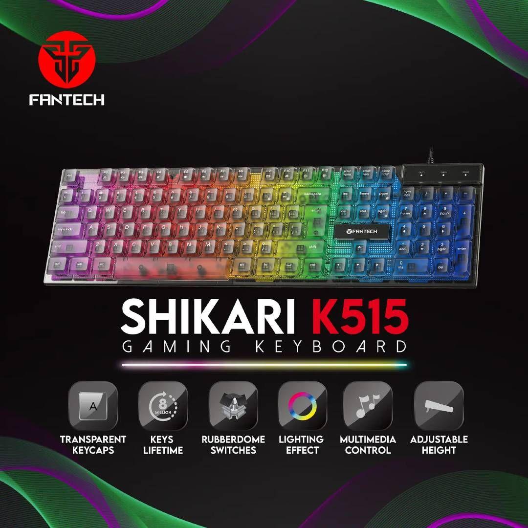 Teclado Fantech K515 Shikari Black-5