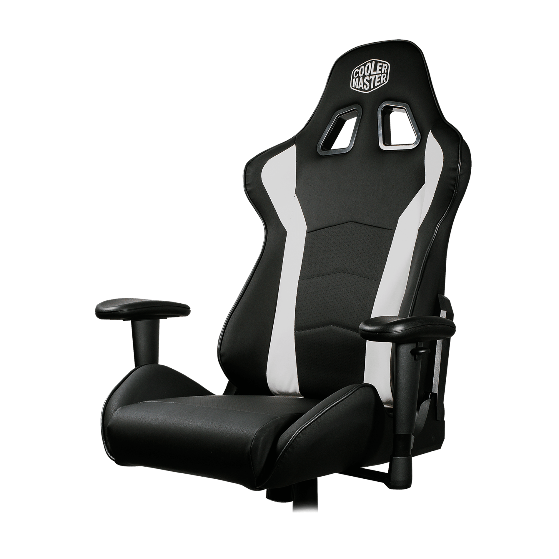 Silla Gamer Cooler Master Caliber R1 Blanca Altura Ajustable-3