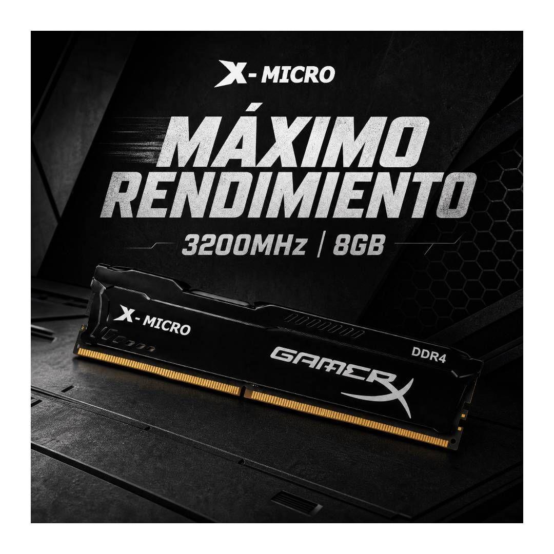 Memoria RAM X-Micro 8 GB DDR4 3200 MHz U-DIMM-2