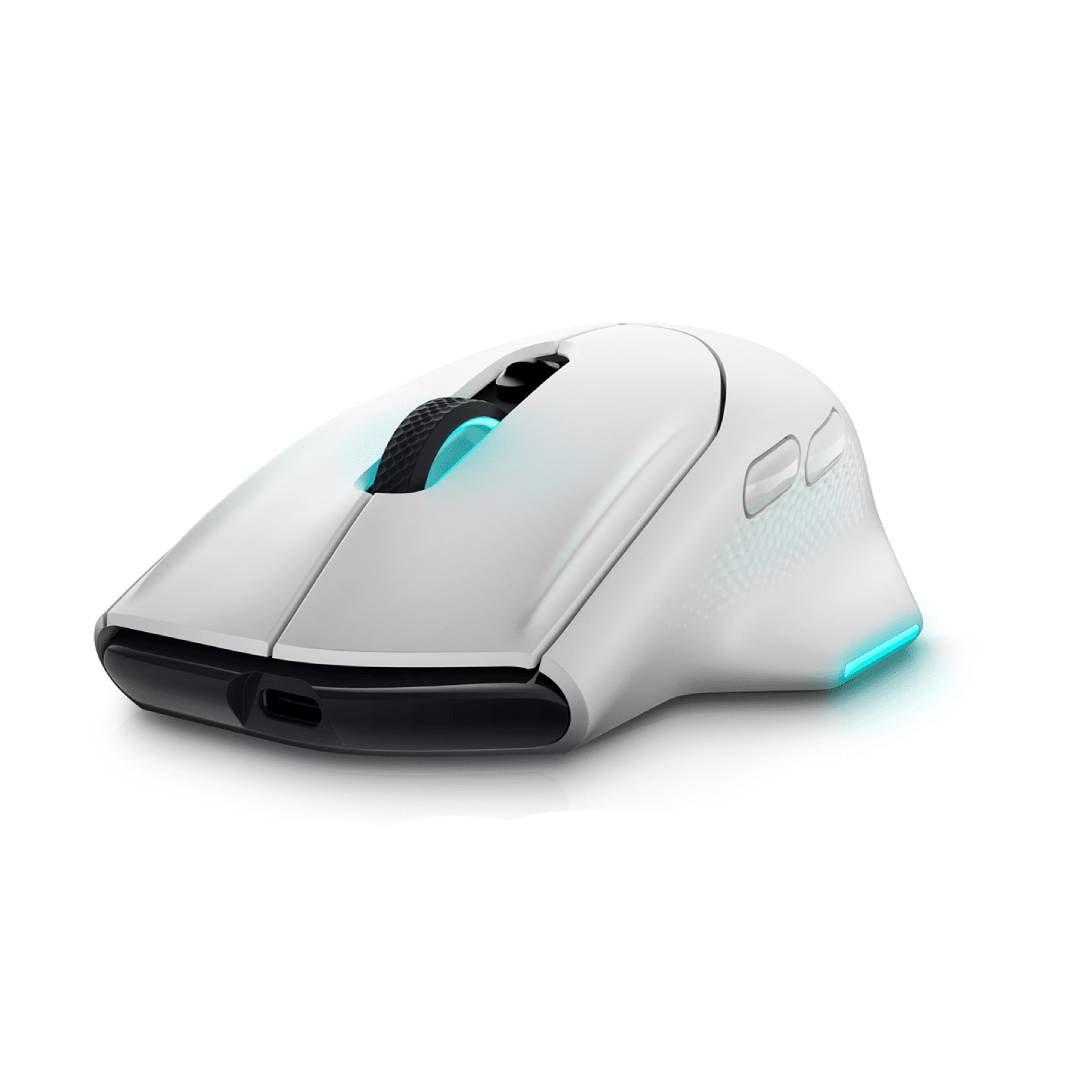 Mouse Alienware inalambrico AW620M 26.000 DPI Blanco-1