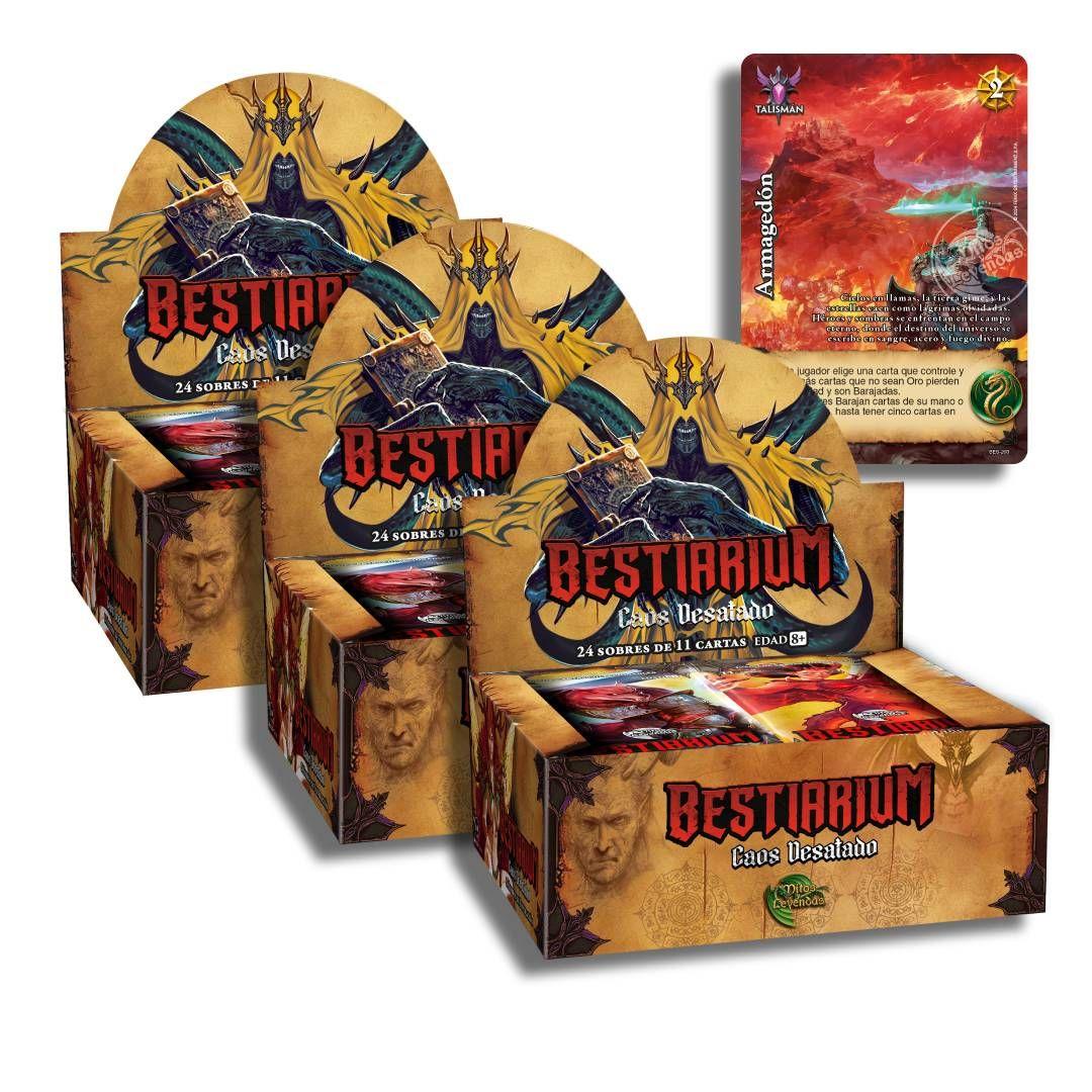 X3 Display 24 Sobres: Bestiarium Imperio MyL-0