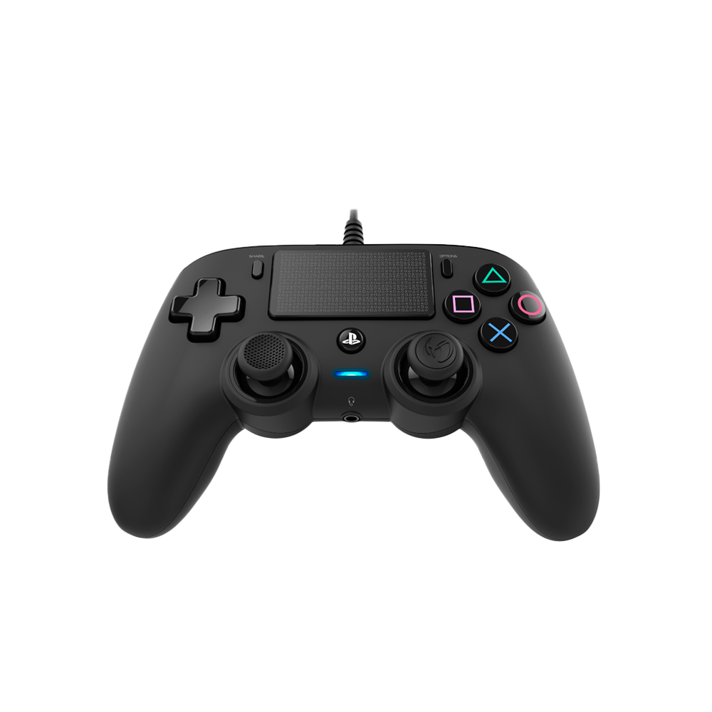Control Nacon Profesional para PS4 Black Alambrico-2