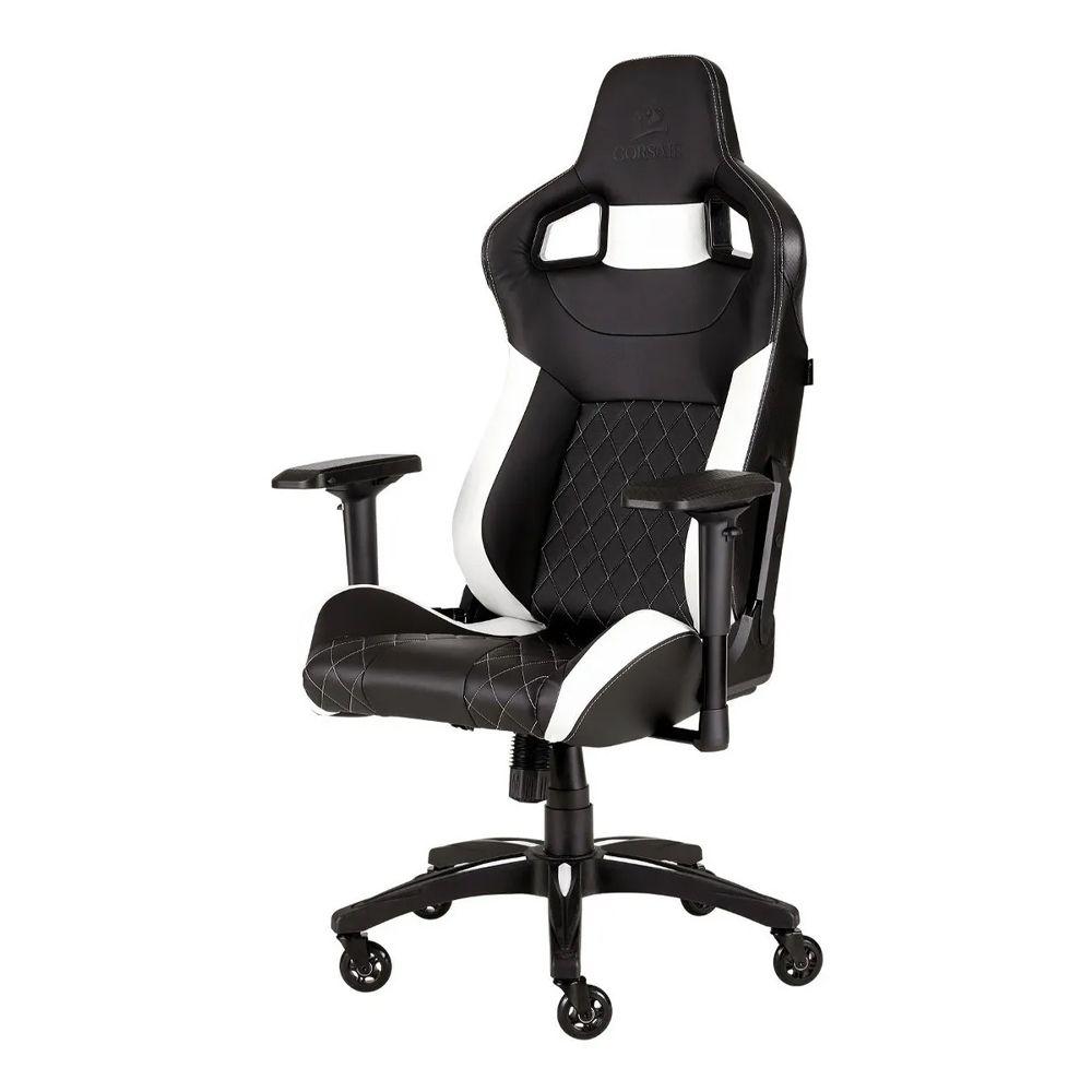 Silla Gamer Corsair T1 Race Profesional Black/White-0