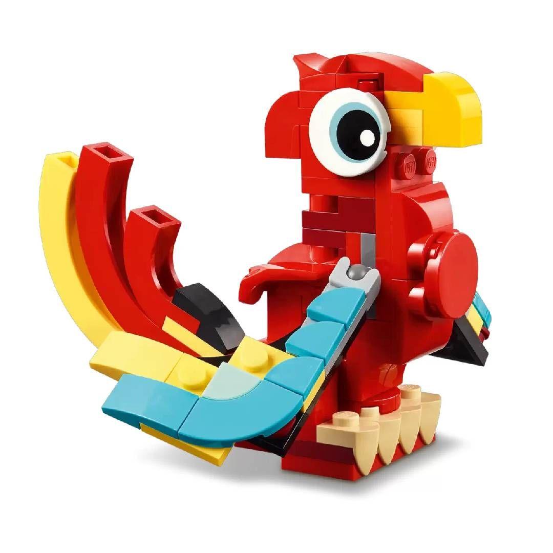 LEGO Creator 3 en 1: DRAGÓN ROJO 31145-2