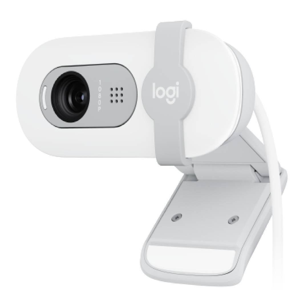 Cámara Web Logitech BRIO 100 Full HD 1080p Blanca-0