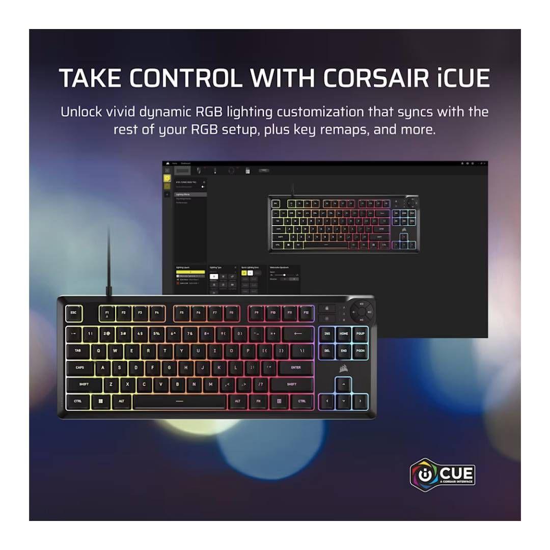 Teclado Gamer Corsair K55 CORE TKL RGB-3