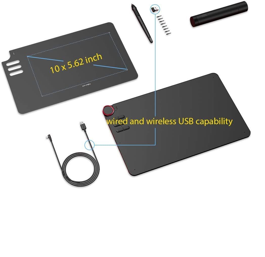 Tableta Grafica Digitalizadora XP-Pen DECO 03 Inalambrica-2