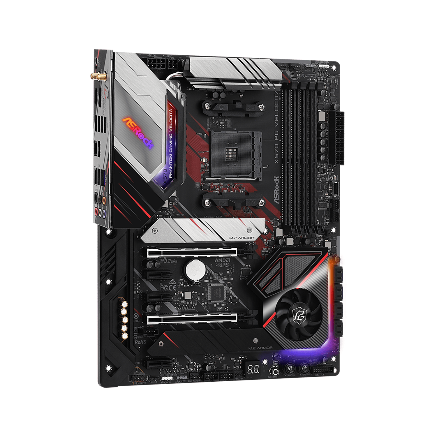 Placa Madre ASROCK Velocita X570 PG AMD AM4-2