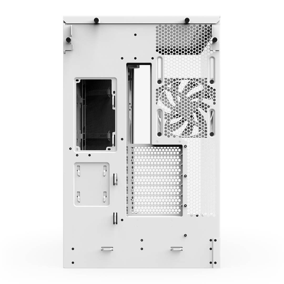 Gabinete NZXT H9 Flow (2025) Dual-Chamber Mid-Tower White-5