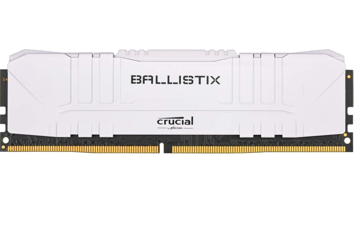 Memoria Ram Crucial Ballistix Blanco DDR4 8GB 3200MHz-0