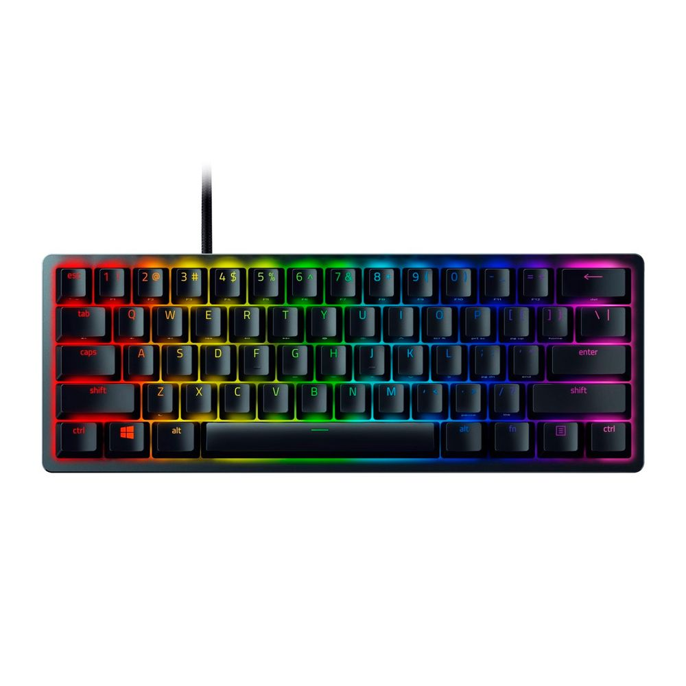 Teclado Gamer Razer Huntsman Mini Black Purple Switch Ingles-0