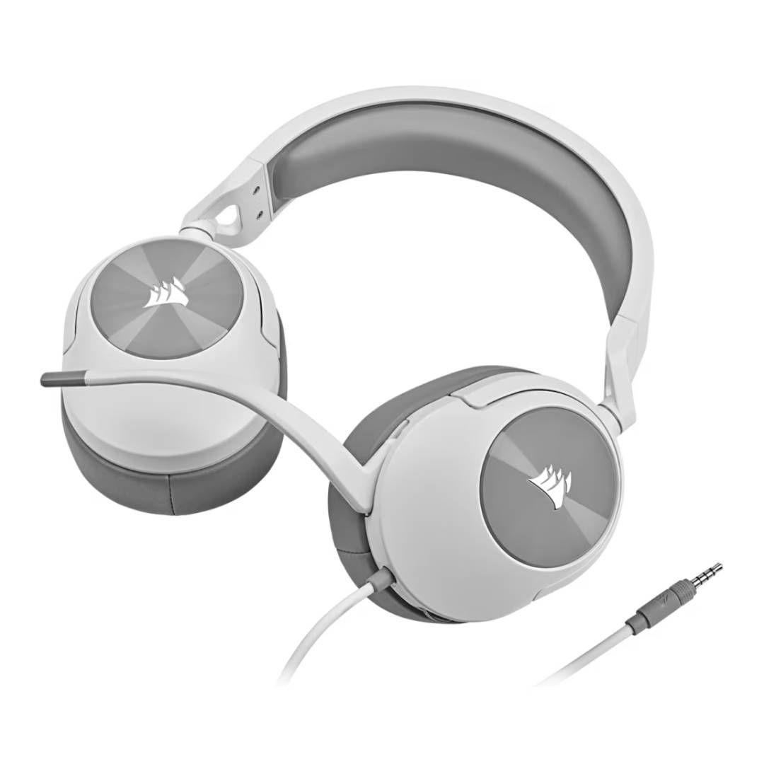 Audífonos Gamer Corsair HS55 SURROUND v2 Cableados, Blanco-2