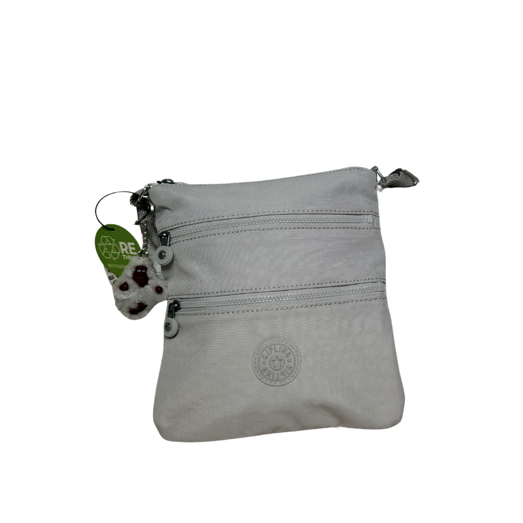 Cartera Crossbody Keiko Gris Kipling-1