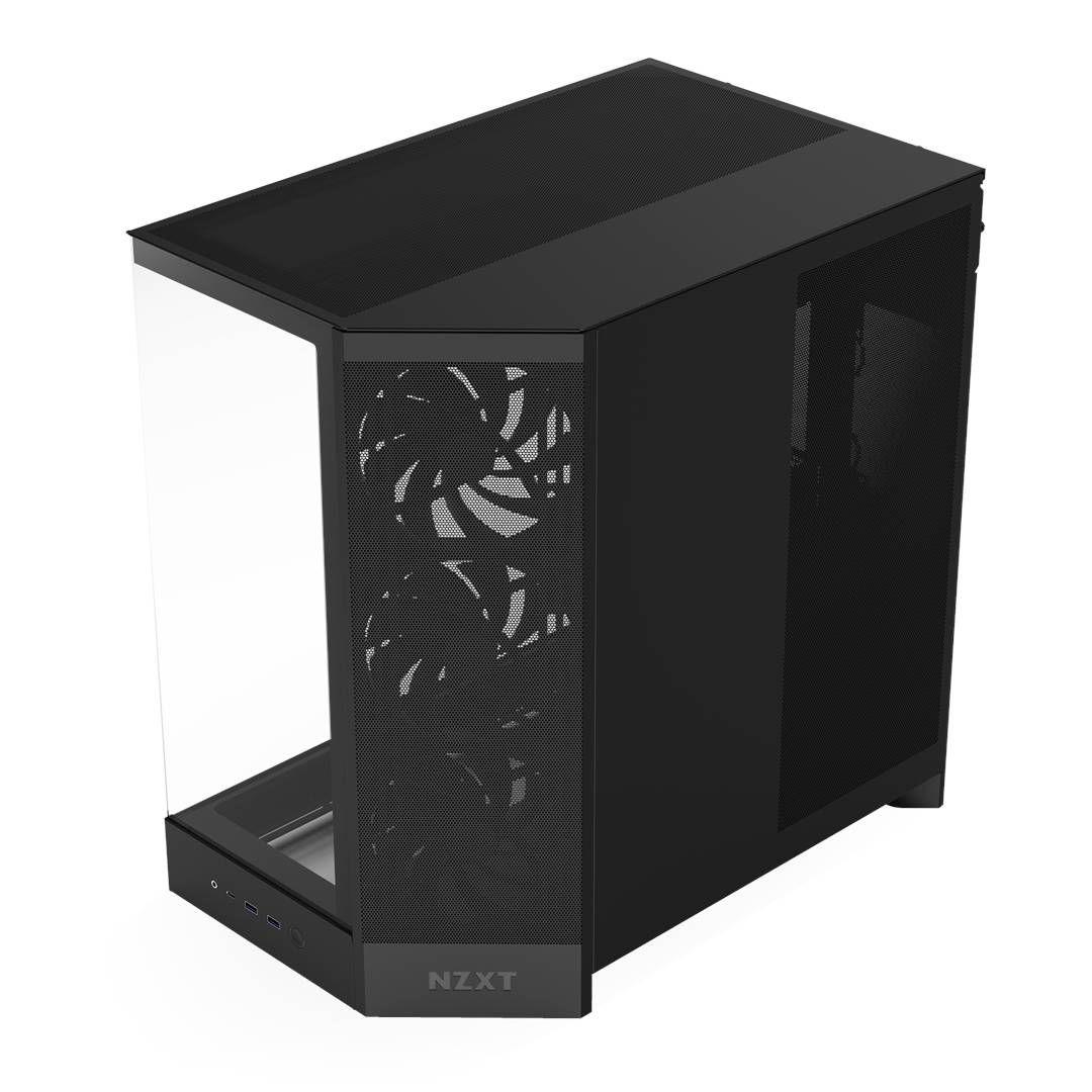 Gabinete NZXT H9 Flow (2025) Dual-Chamber Mid-Tower Black-3