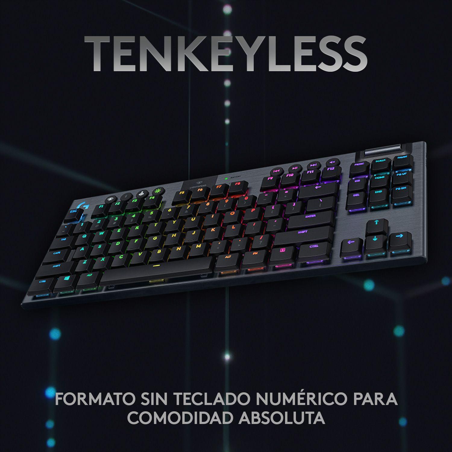 Teclado gamer Logitech G915 TKL QWERTY GL Tactile inglés-6