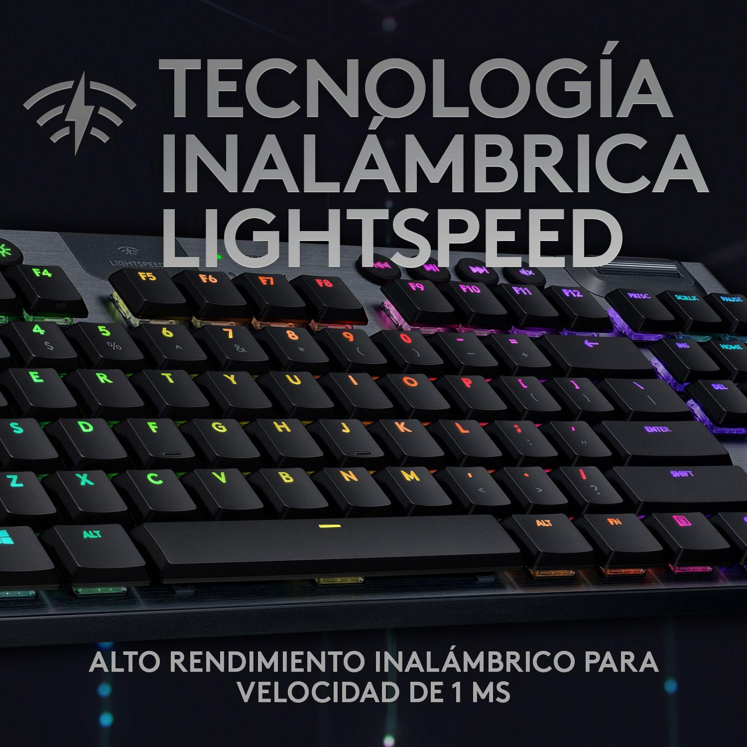 Teclado gamer Logitech G915 TKL QWERTY GL Tactile inglés-9