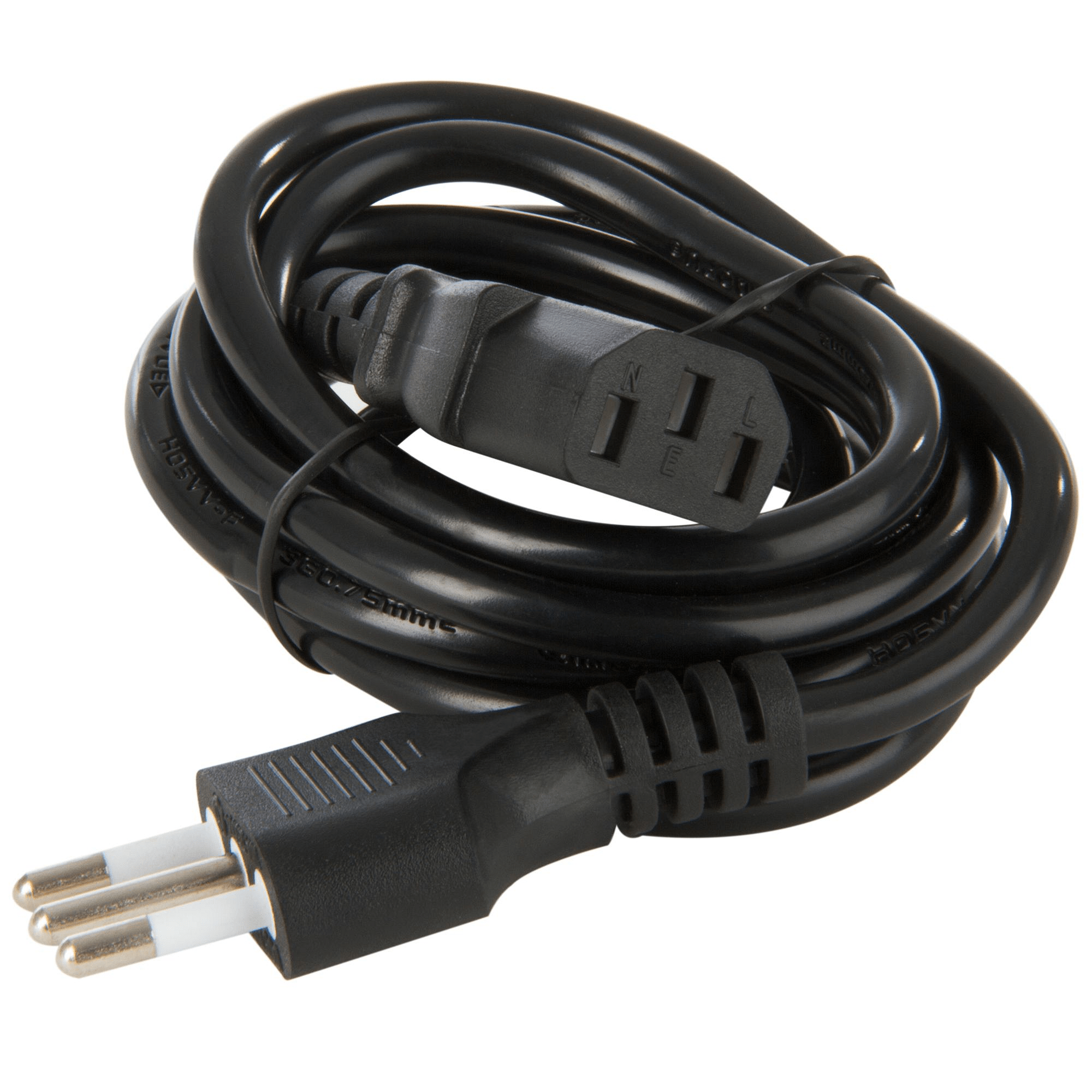 Cable de Poder para PC Generico 1,8  metros Negro-0