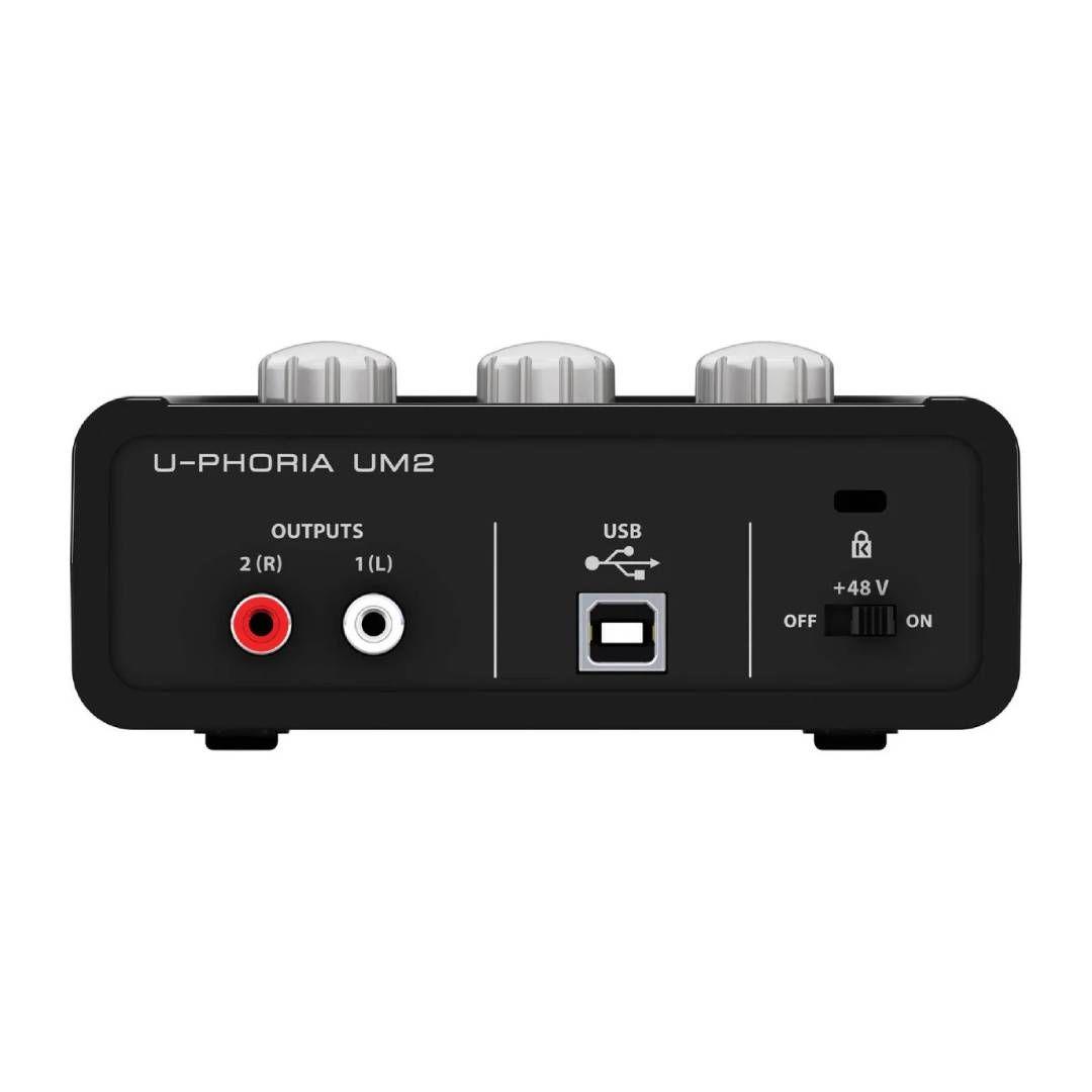 Interfaz de Audio Behringer UM2 U-Phoria-2