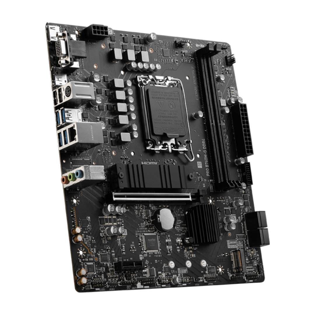 Placa Madre MSI PRO B760M-G DDR4, mATX, DDR4, LGA1700-2