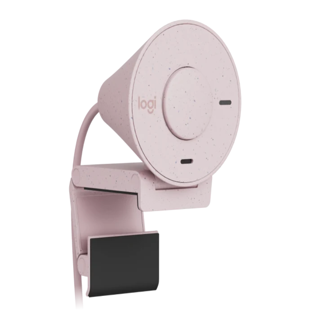 Camara Web Logitech Brio 300 Rose USB-C FullHD 30fps-1