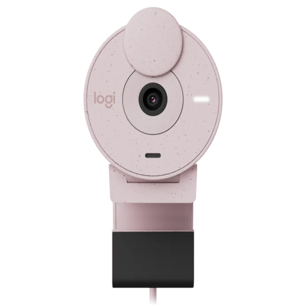 Camara Web Logitech Brio 300 Rose USB-C FullHD 30fps-3