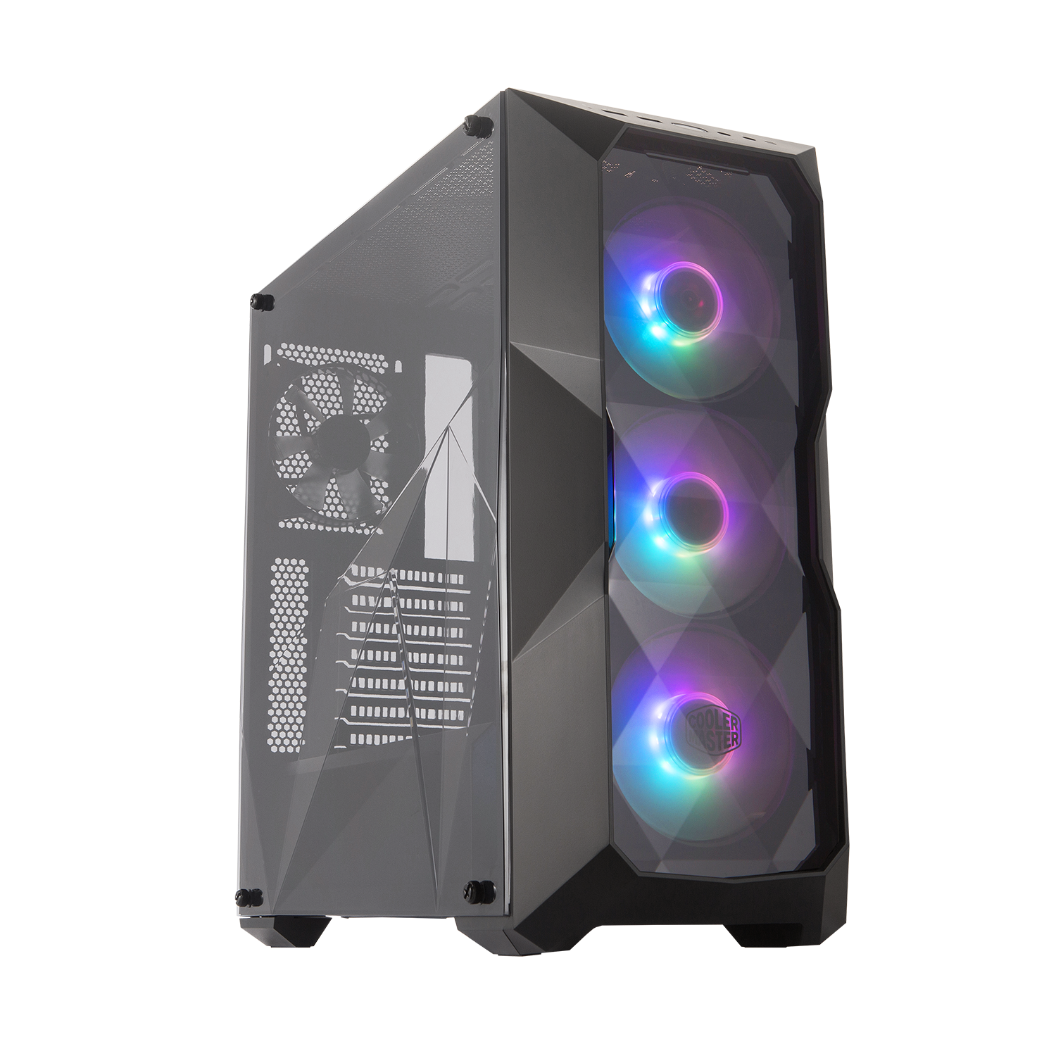 Gabinete MasterBox TD500 ARGB NEGRO MID TOWER-0