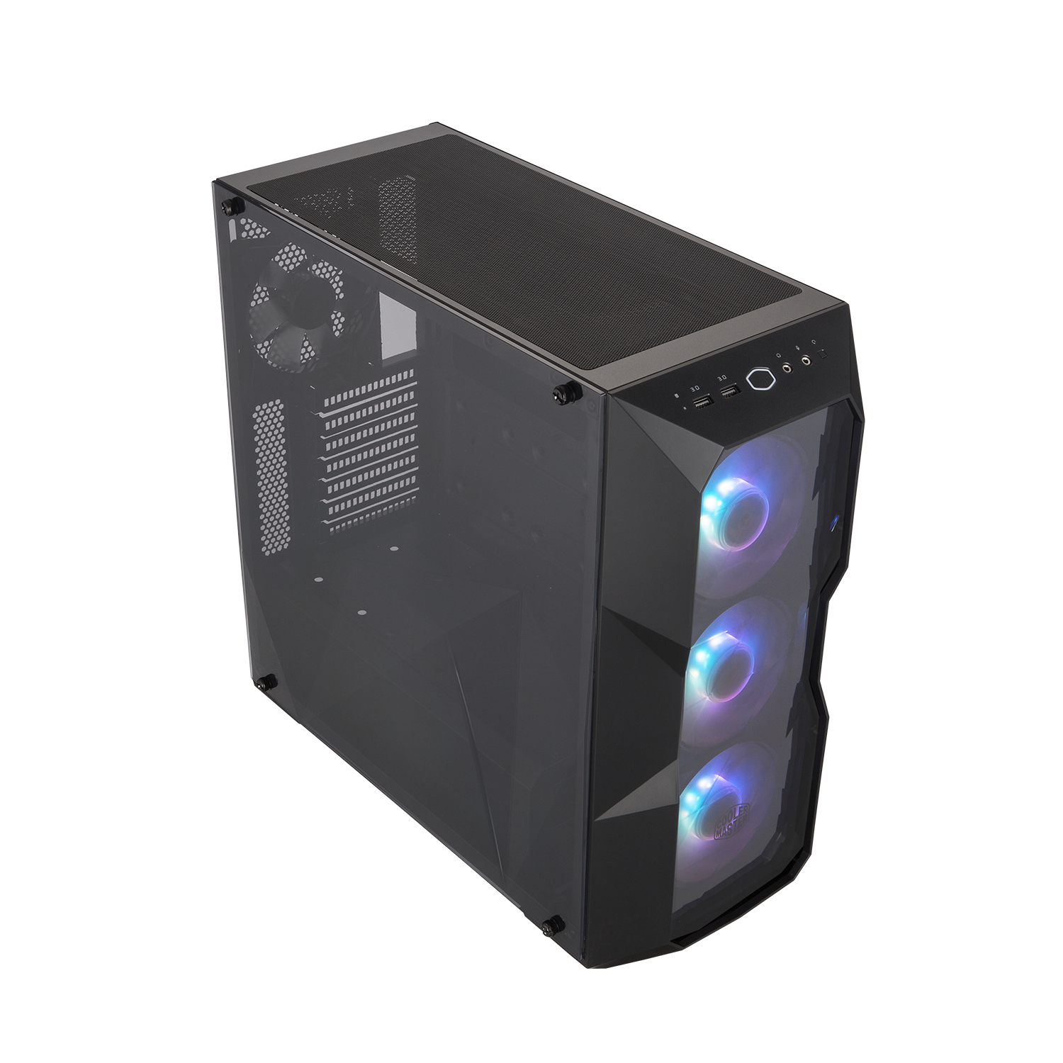 Gabinete MasterBox TD500 ARGB NEGRO MID TOWER-1