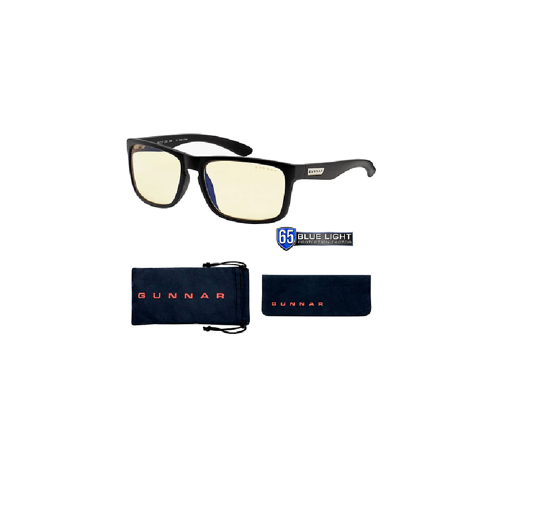 Lentes Gamer Gunnar Intercept Onyx Amber-3