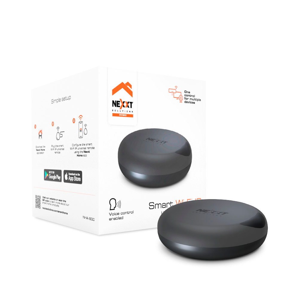 Control Remoto Universal Inteligente Nexxt Control voz negro-2