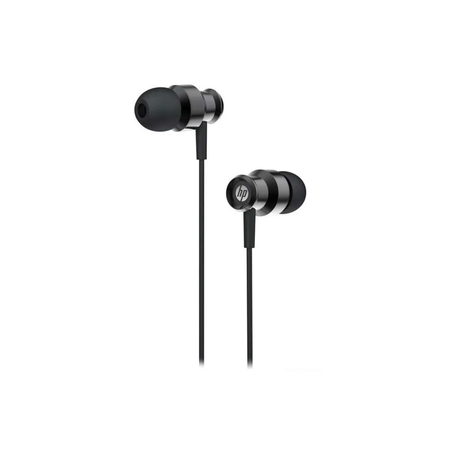 Audífono In-Ear HP DHH-3111 Metalico Negro  Jack 3.5mm-1