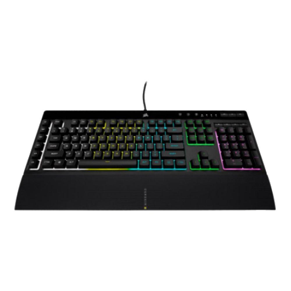 Teclado Gamer Corsair K55 Pro RGB USB Wired Black-0
