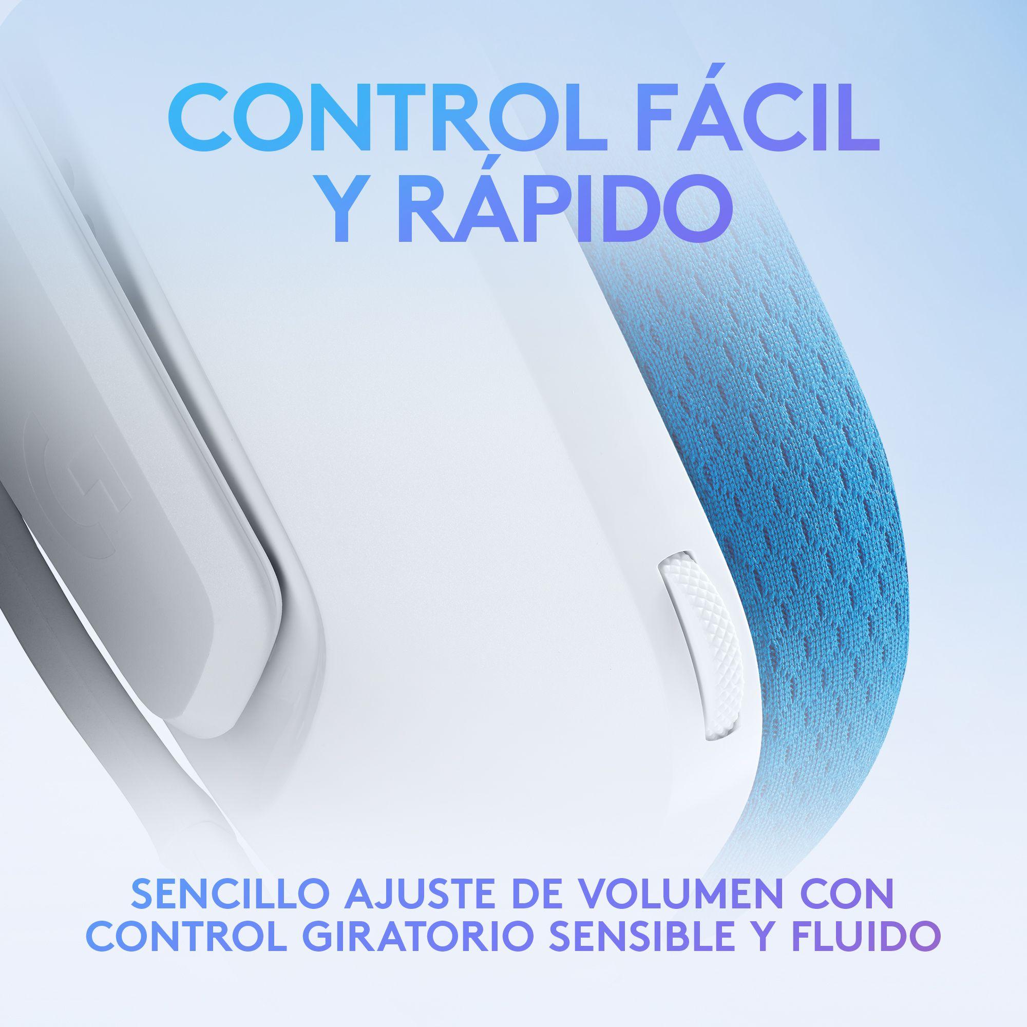 Audifonos Gamer Logitech G335 Blancos Jack 3.5mm-8