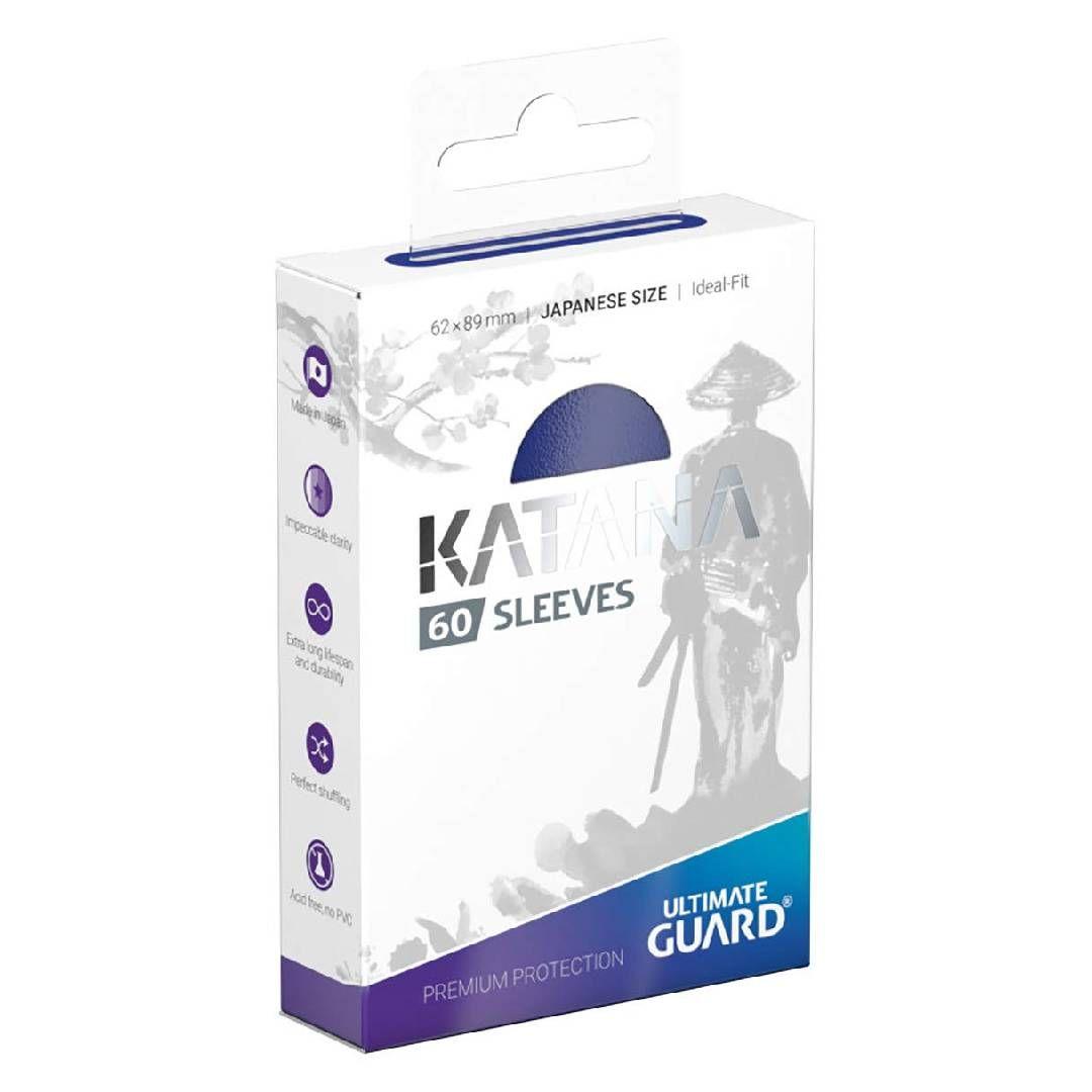 Protectores Katana Ultimate Guard Japanese Blue (60u)-1