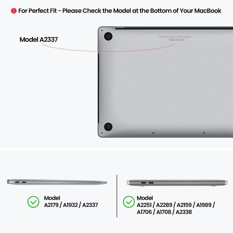 Estuche Rigido Tomtoc Smart A25 13" MacBook Pro Air A25-C02G-4