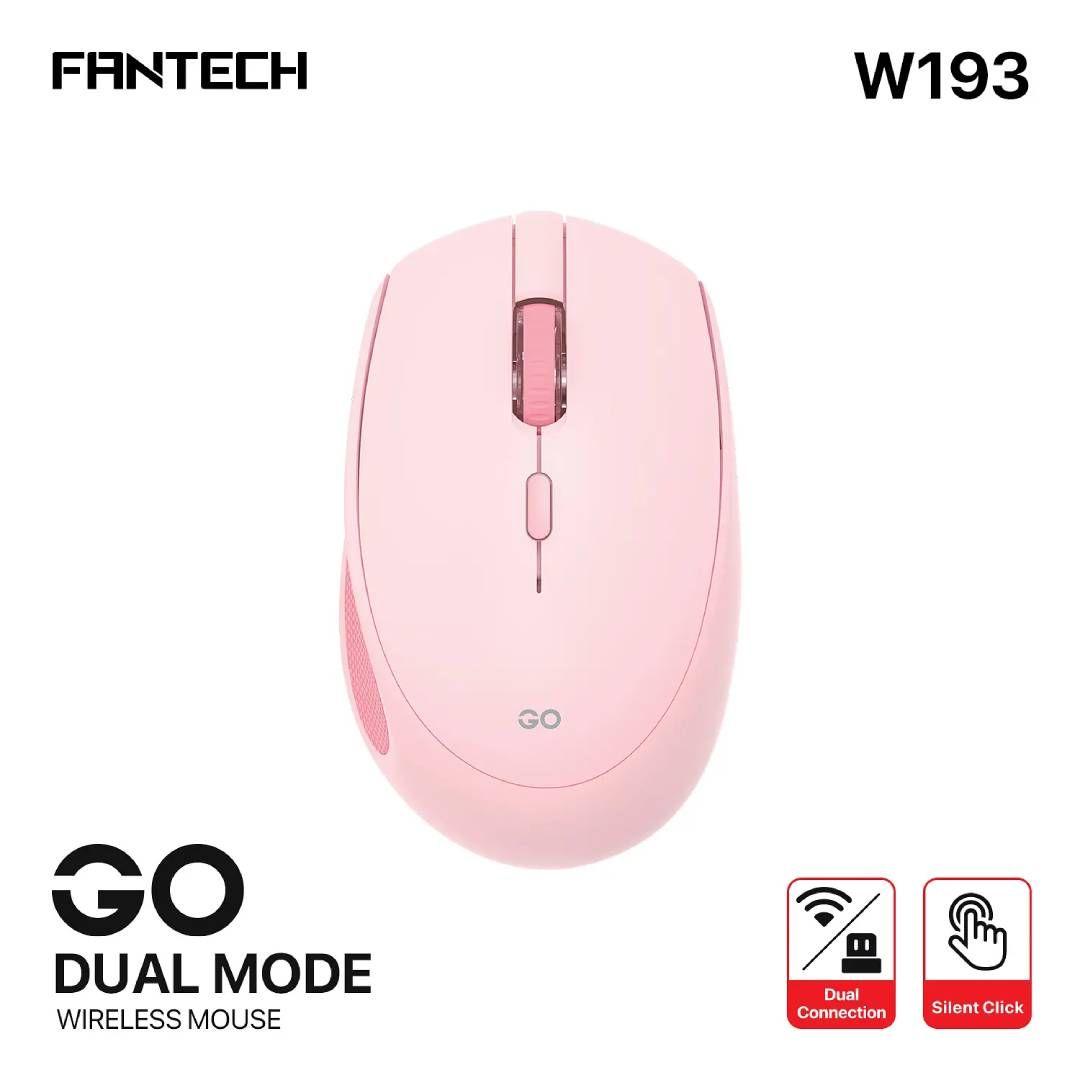 Mouse Inalámbrico Fantech W193 GO Dual Mode Pink-6
