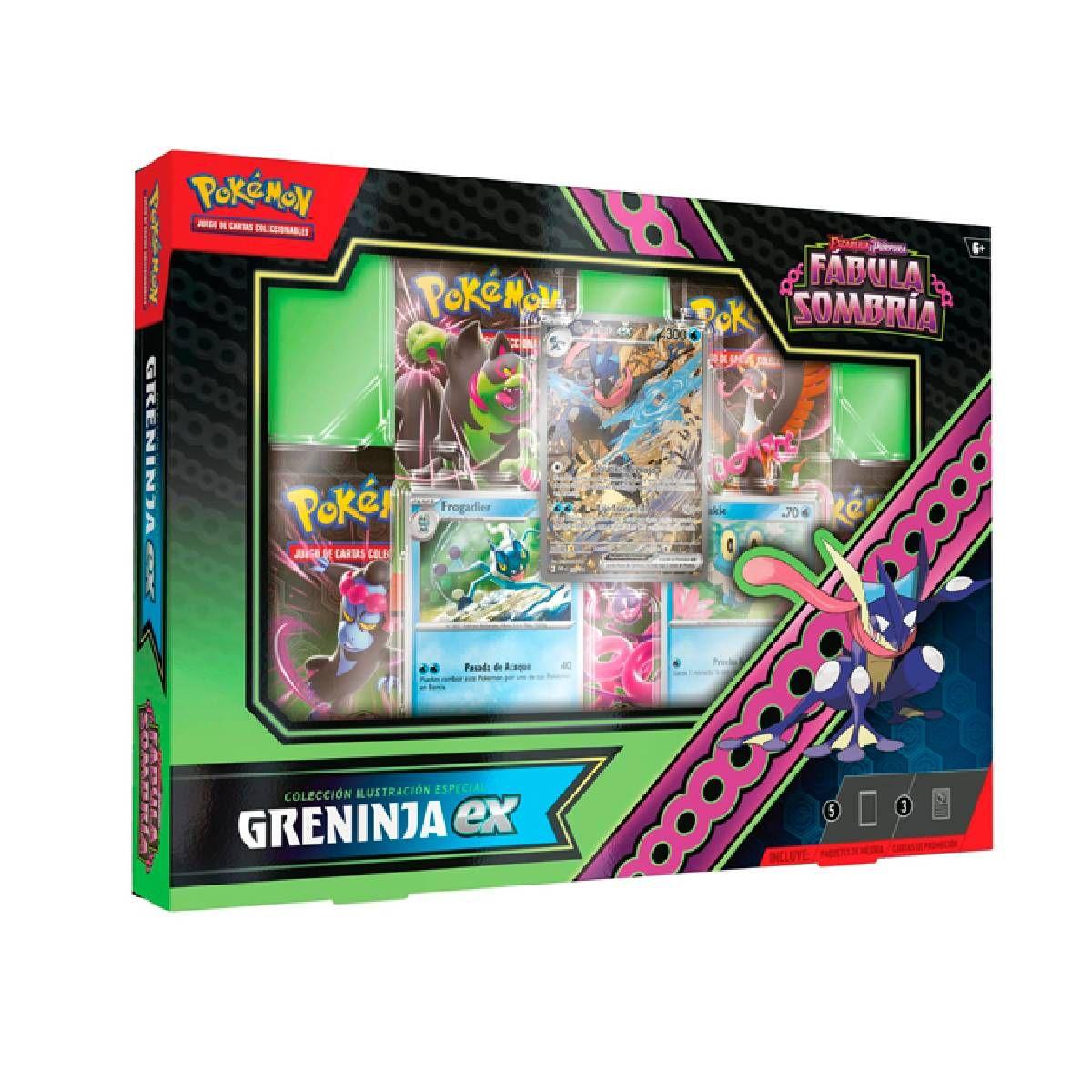 Pokémon Illustration Collection Greninja ex Fábula Sombría-0