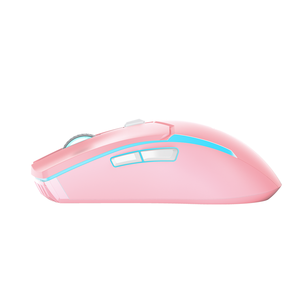 Mouse Gamer Fantech Venom II WGC2+ Pink Inalambrico 2400 Dpi-1
