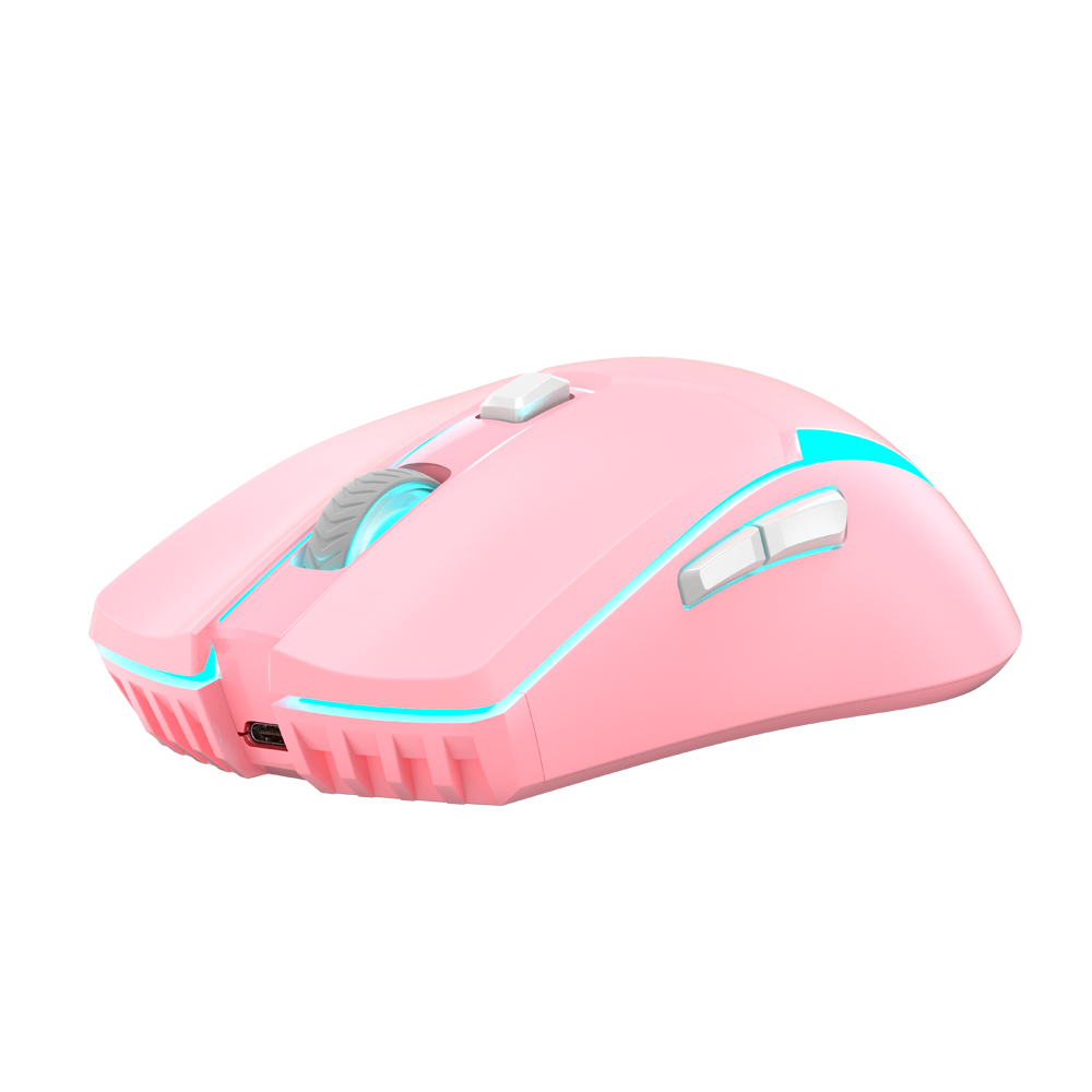 Mouse Gamer Fantech Venom II WGC2+ Pink Inalambrico 2400 Dpi-2