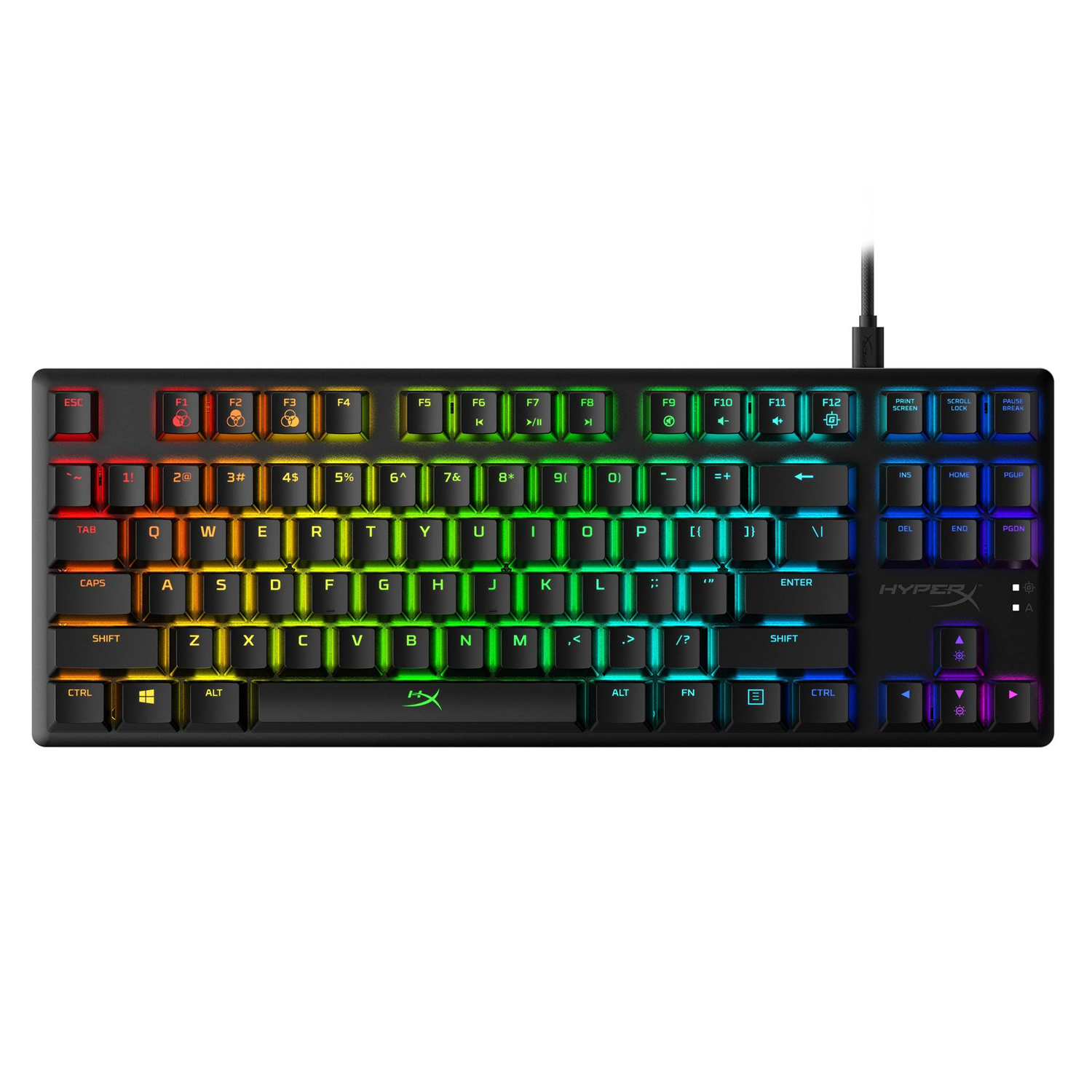 Teclado Gamer HyperX Alloy Origins Core RGB SW Aqua Blue-0
