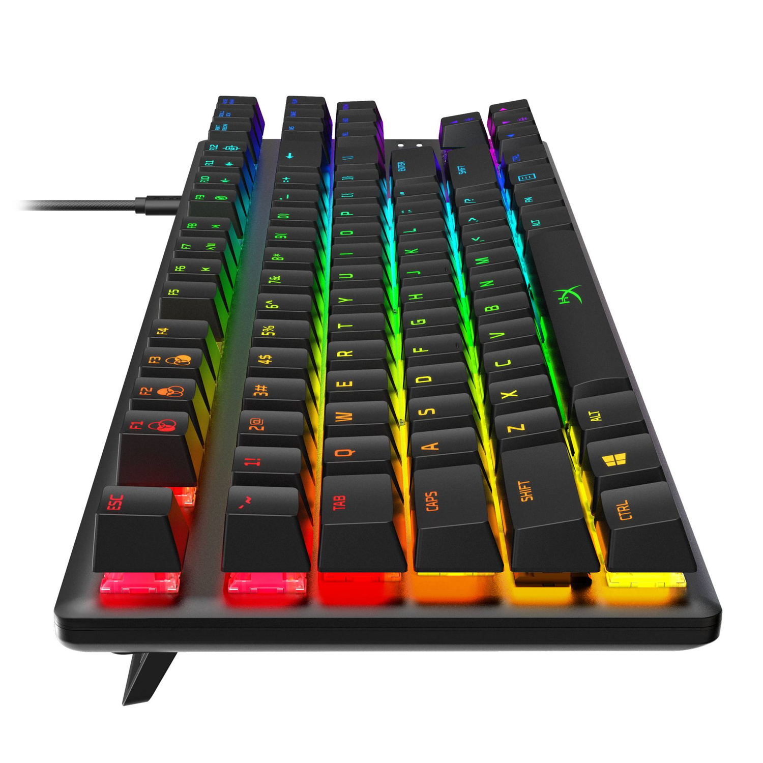 Teclado Gamer HyperX Alloy Origins Core RGB SW Aqua Blue-3