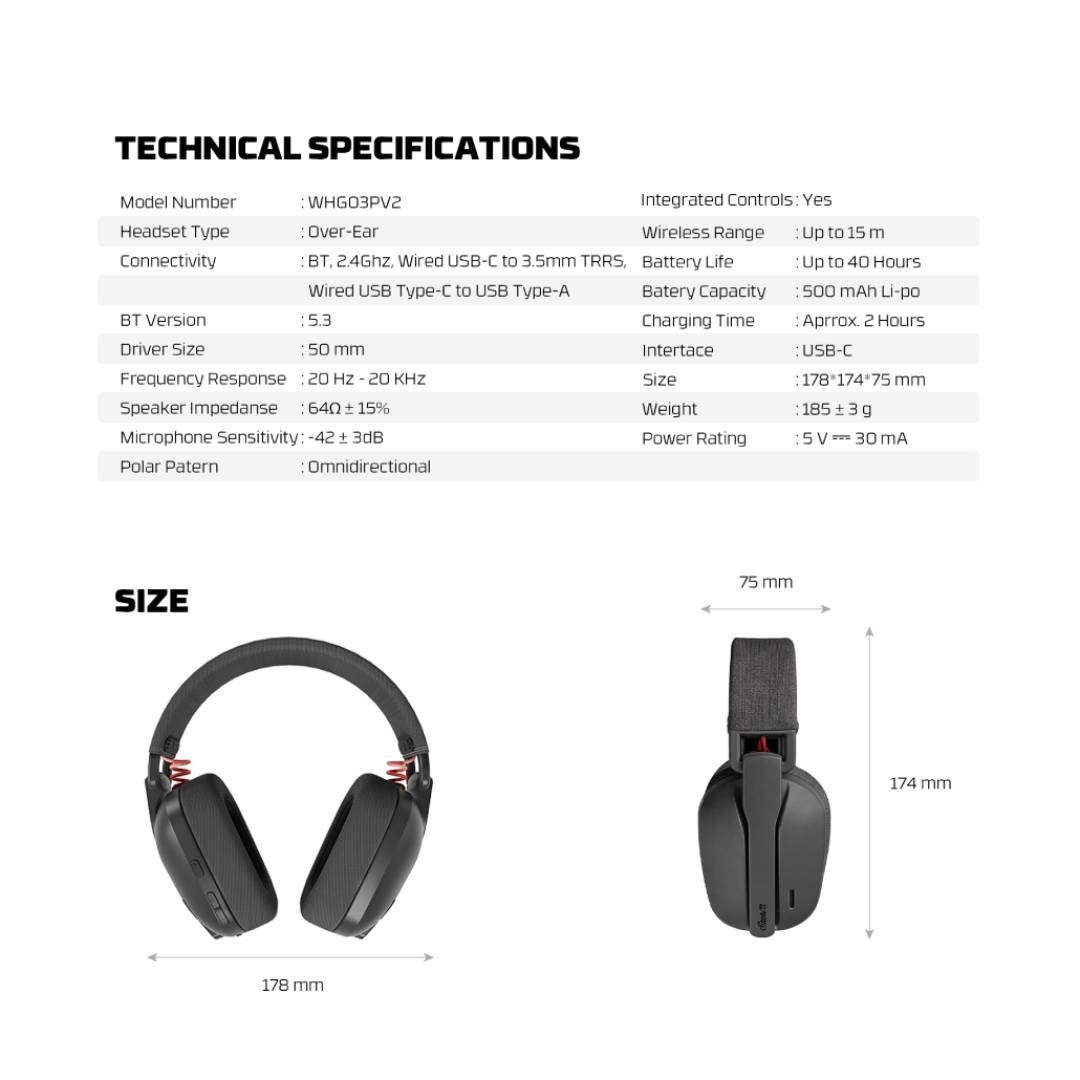 Audífonos Inalámbricos Fantech WHG03PV2 Studio Pro V2 7.1-6