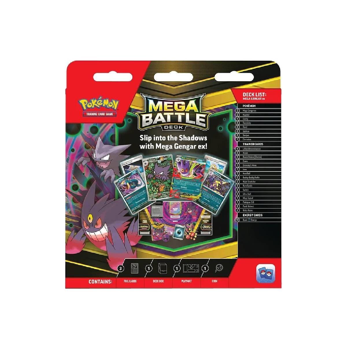 Pokémon TCG: Mega Battle Deck, Mega Gengar ex Español-2