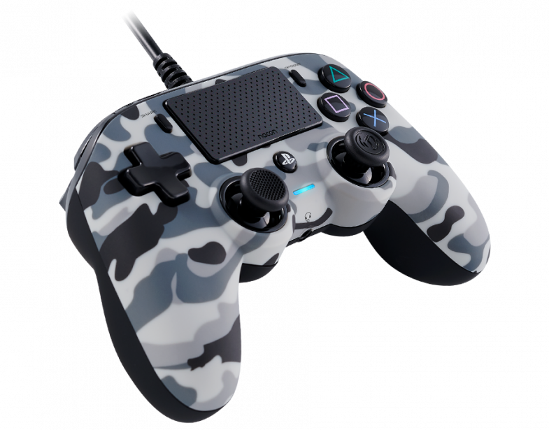 Control Nacon Profesional para PS4 Camo Grey Alambrico-3