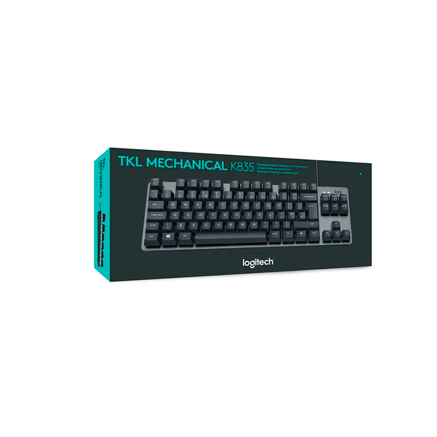 Teclado Profesional Logitech K835 TKL Español SW Blue-3