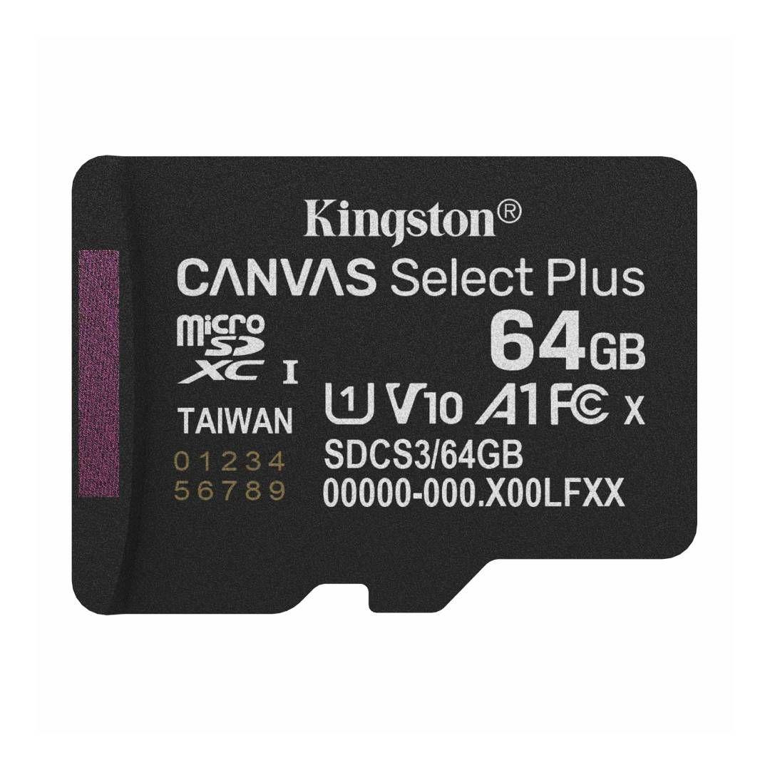 Memoria microSDXC Kingston Canvas Select Plus SDCS3/64GB-2