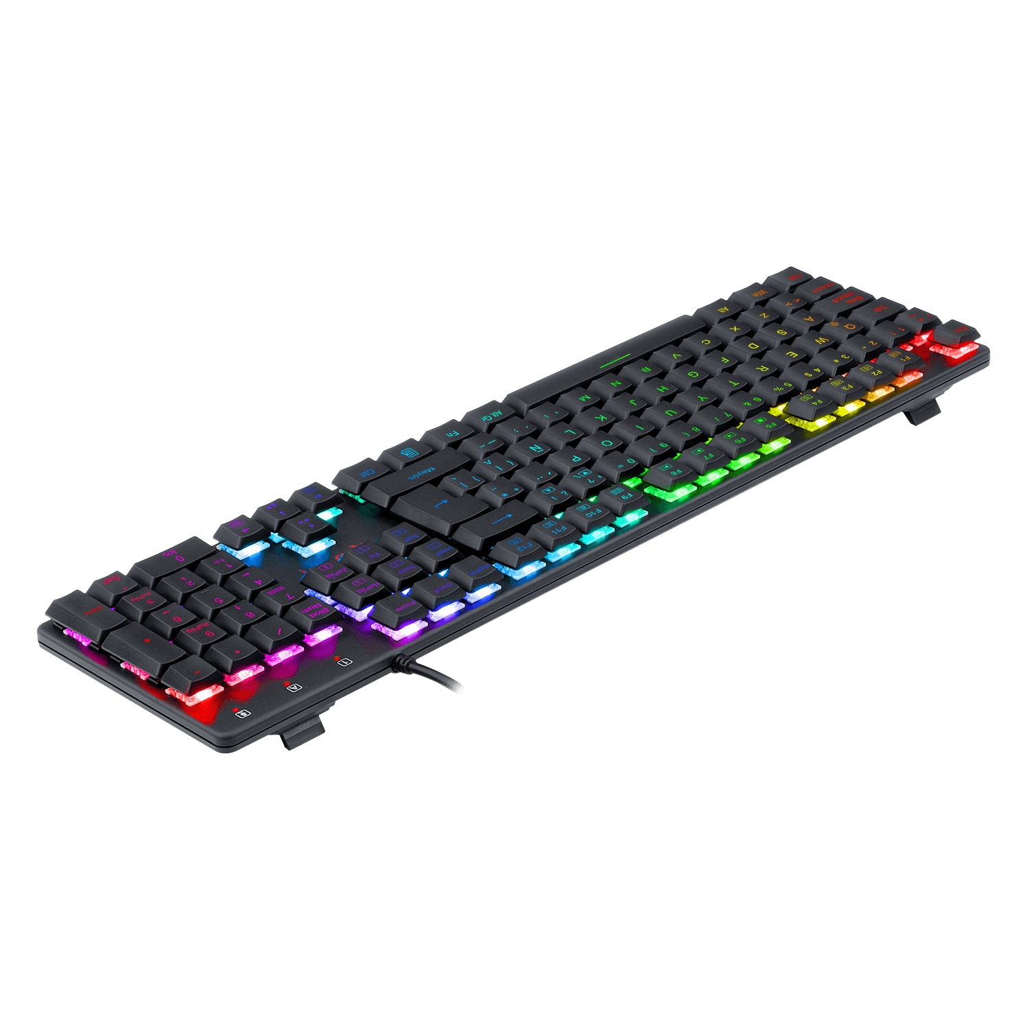 Teclado Gamer Redragon Shrapnel Mecanico RGB Español-3