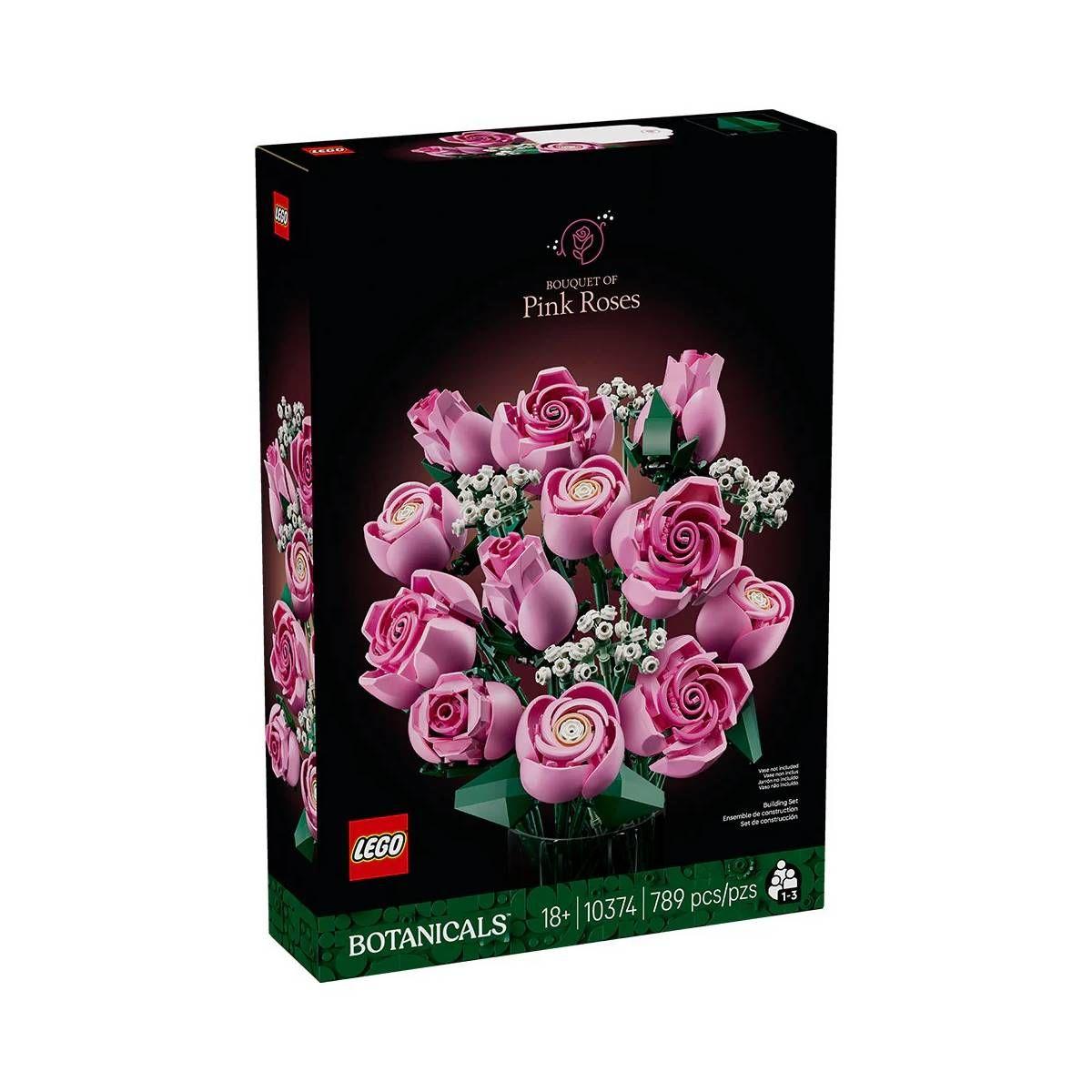 LEGO Botanical: RAMO DE ROSAS ROSADAS 10374-2