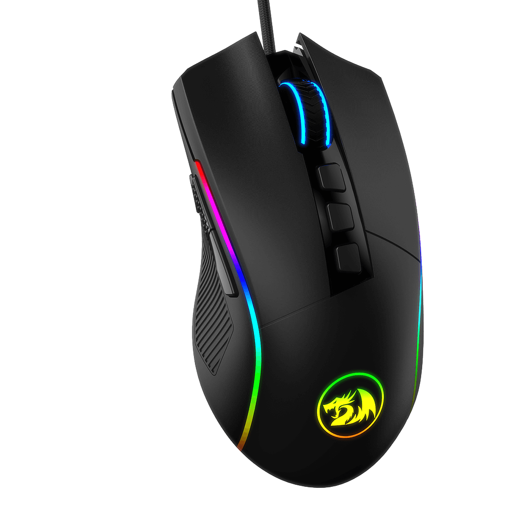Mouse Gamer Redragon Lonewolf RGB M721-Pro 32000 dpi-0